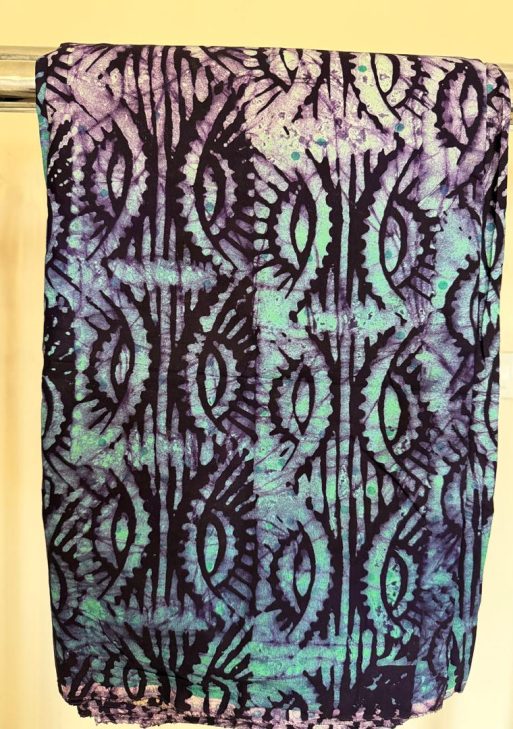 Swiss Cotton Adire Fabric 1