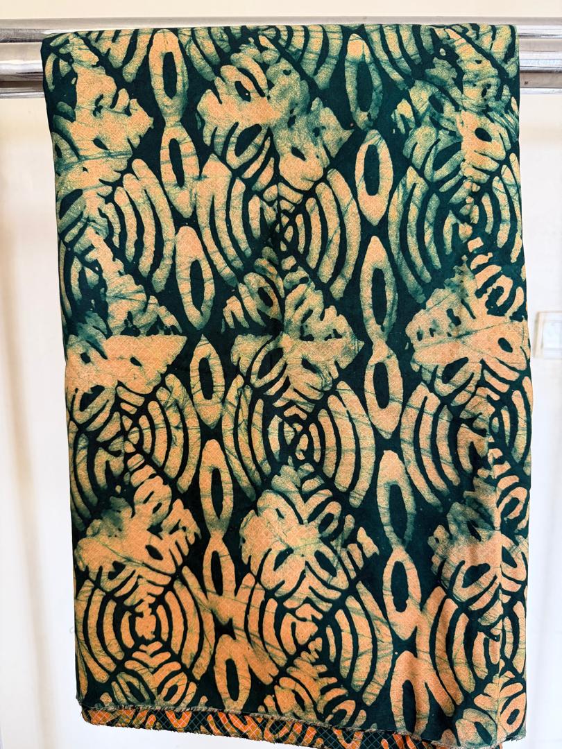 Swiss Cotton Adire Fabric 2